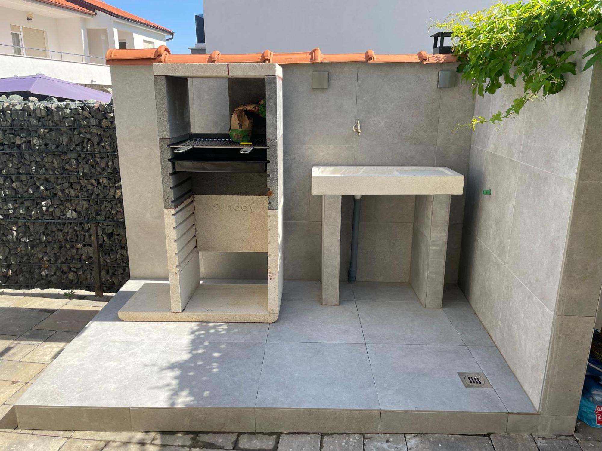 Duplex Appartment Luna Krk Town Eksteriør bilde